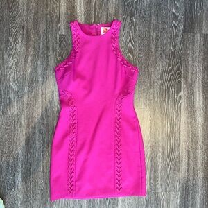 Cinq A Sept Alison Dress in Fuschia